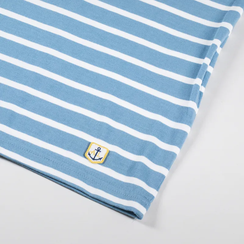 Armor Lux Mariniere Heritage T Shirt Bleu St Lo Blanc-1