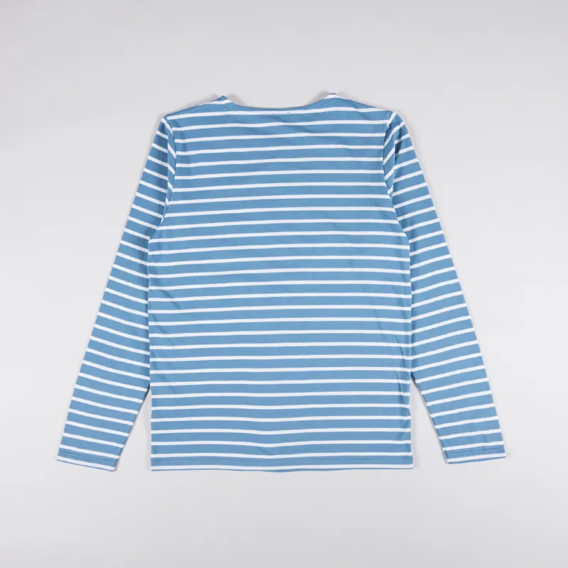 Armor Lux Mariniere Plozevet T Shirt Bleu St Lo Blanc-1