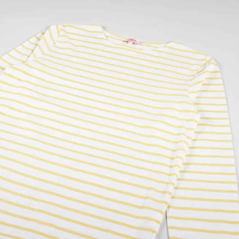 Armor Lux Mariniere Plozevet T Shirt Blanc Genet-2