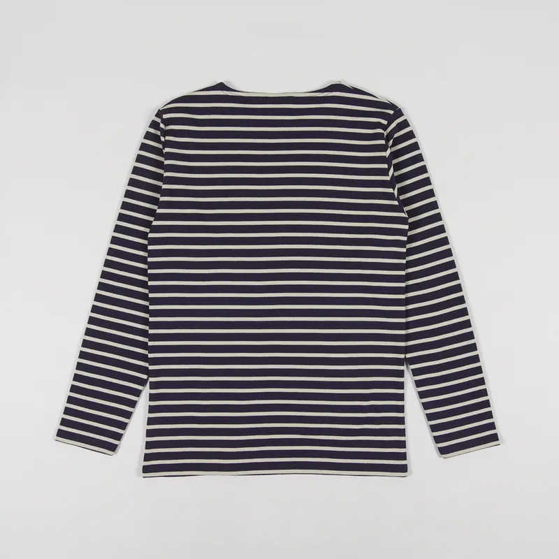 Armor Lux Mariniere Heritage Long Sleeve T Shirt Navire Dune-1