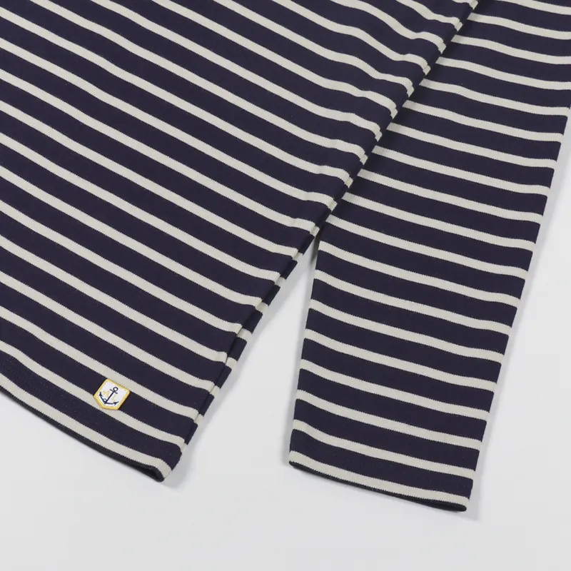 Armor Lux Mariniere Heritage Long Sleeve T Shirt Navire Dune-5