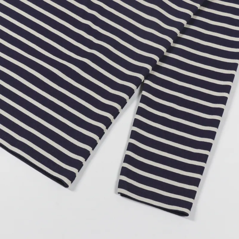 Armor Lux Mariniere Heritage Long Sleeve T Shirt Navire Dune-4