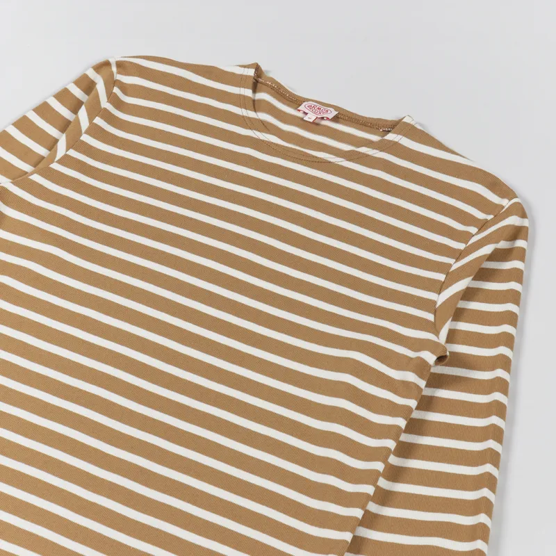 Armor Lux Mariniere ML Heritage T Shirt Cajou Nature-2
