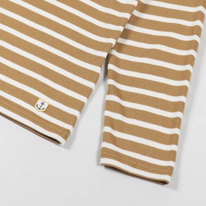 Armor Lux Mariniere ML Heritage T Shirt Cajou Nature-4