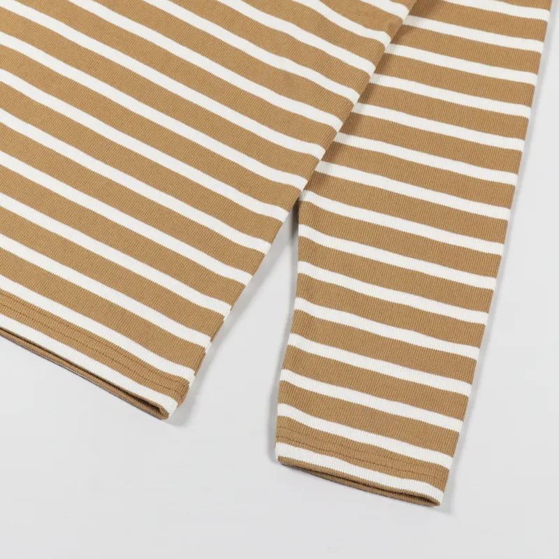 Armor Lux Mariniere ML Heritage T Shirt Cajou Nature-5