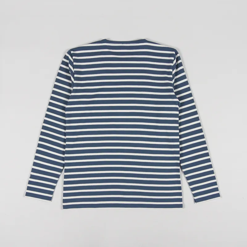 Armor Lux Mariniere ML Heritage T Shirt Libeccio Nature-1