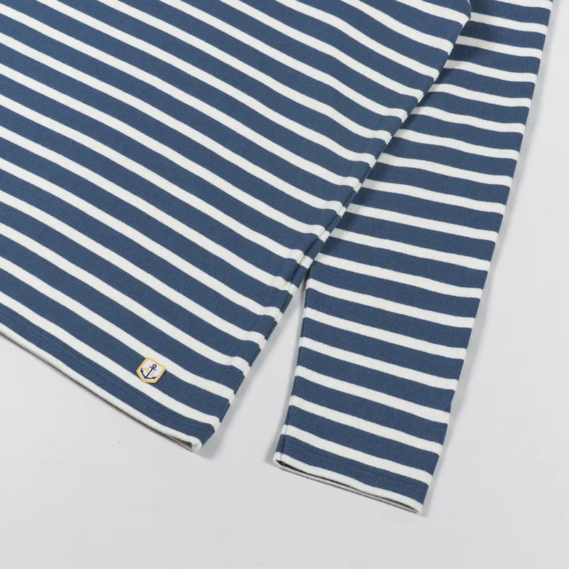 Armor Lux Mariniere ML Heritage T Shirt Libeccio Nature-4