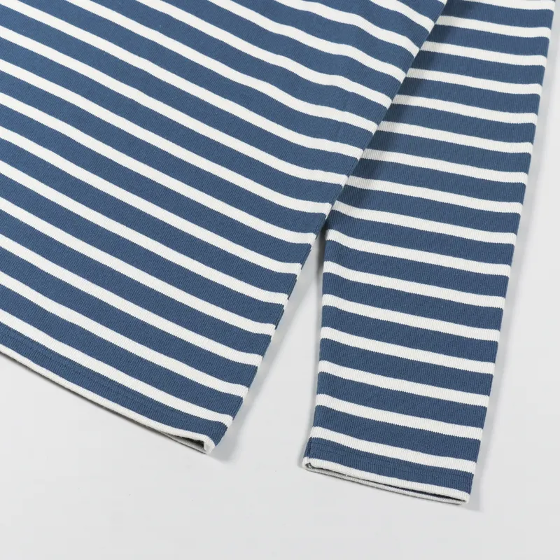 Armor Lux Mariniere ML Heritage T Shirt Libeccio Nature-5