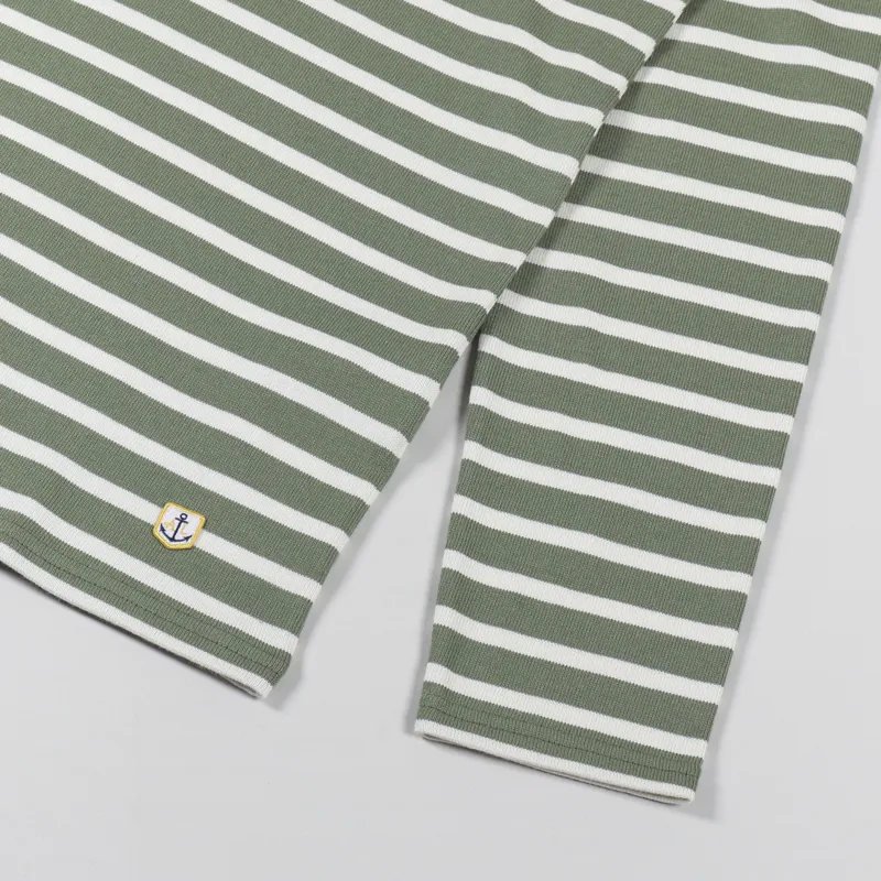 Armor Lux Mariniere ML Heritage T Shirt Military Night-4