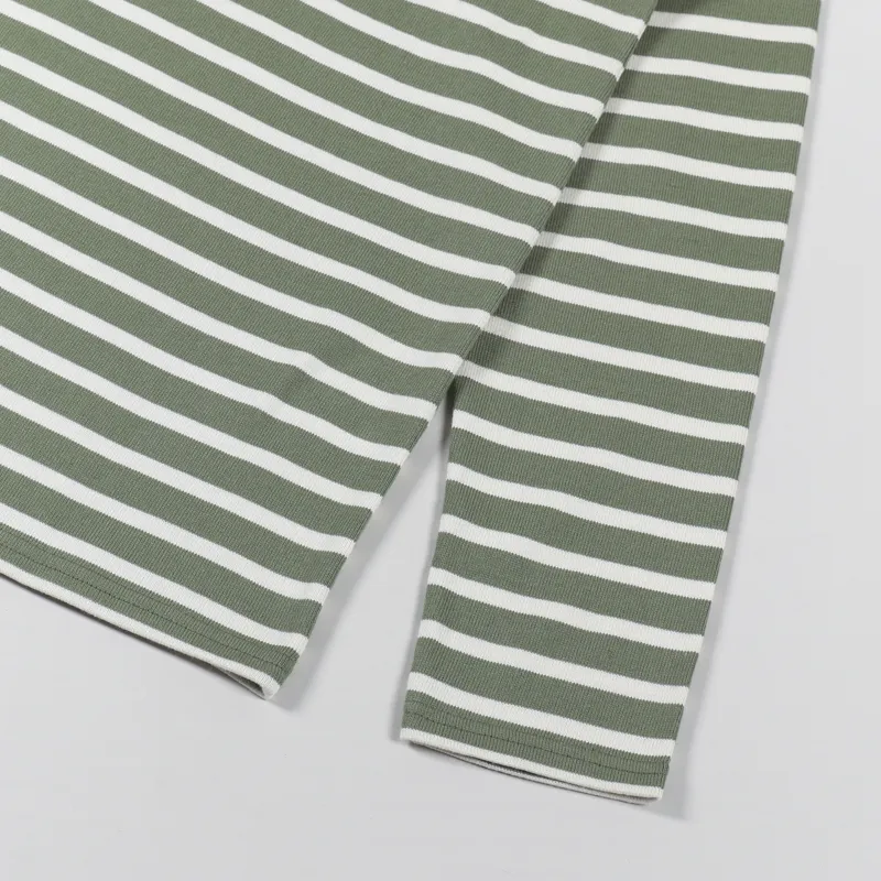 Armor Lux Mariniere ML Heritage T Shirt Military Night-5