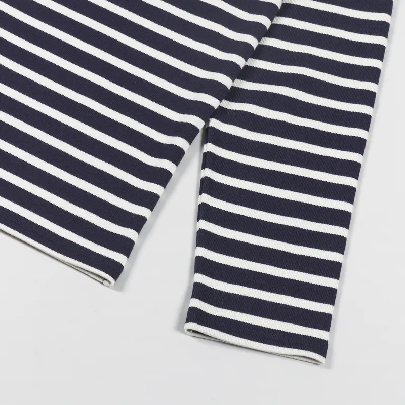 Armor Lux Mariniere ML Heritage T Shirt Navire Nature-5