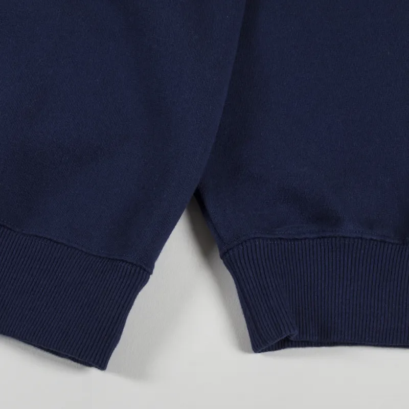 Edwin Music Channel Sweat Maritime Blue-3