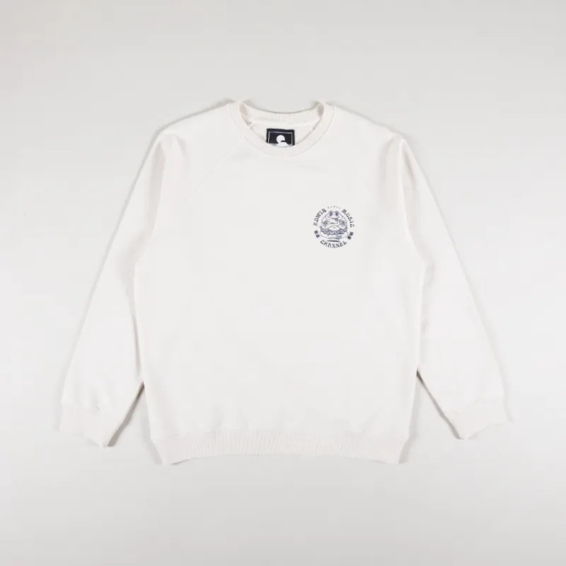 Edwin Music Channel Sweat Whisper White-1