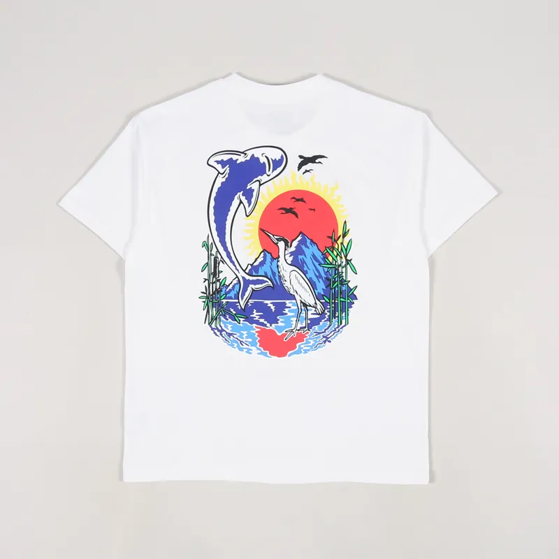 Polar Skate Co. Mt. Fuji T Shirt White-1