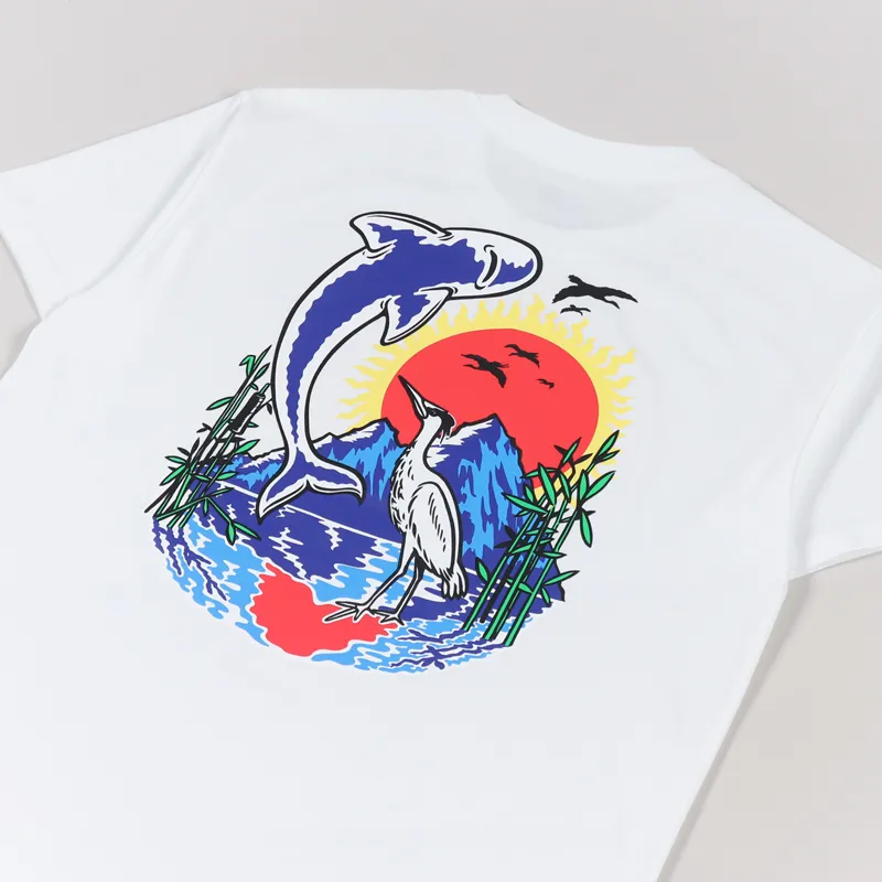 Polar Skate Co. Mt. Fuji T Shirt White-2