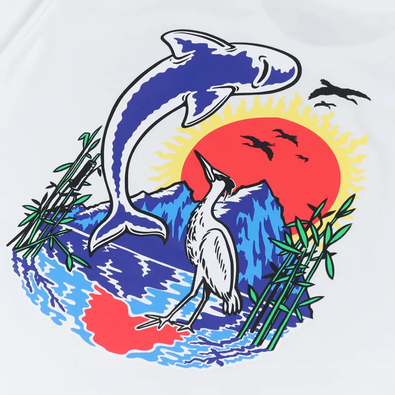 Polar Skate Co. Mt. Fuji T Shirt White-4