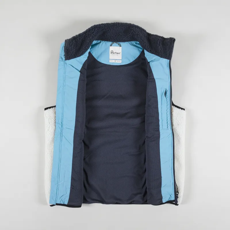 Penfield Geo Print Mattawa Vest Ebony-1