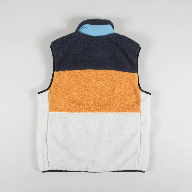 Penfield Geo Print Mattawa Vest Ebony-2