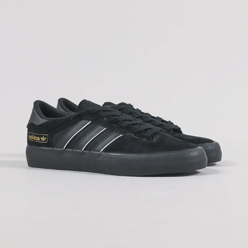 Adidas suede sale trainers black