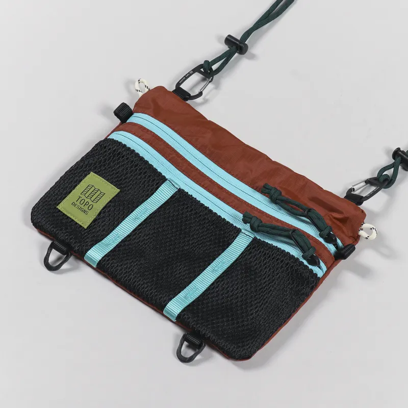 Topo Designs Mountain Accessory Shoulder Bag Clay Black-5
