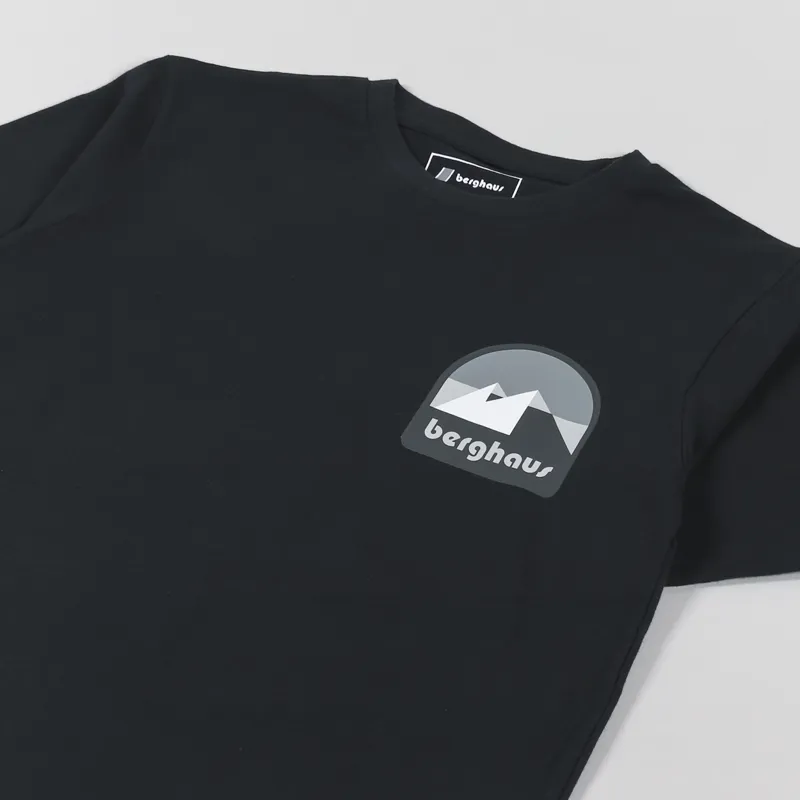 Berghaus Mountain Anaglyph T Shirt Black-2