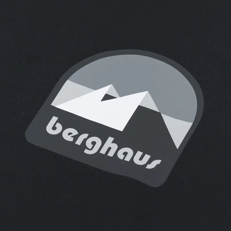Berghaus Mountain Anaglyph T Shirt Black-1