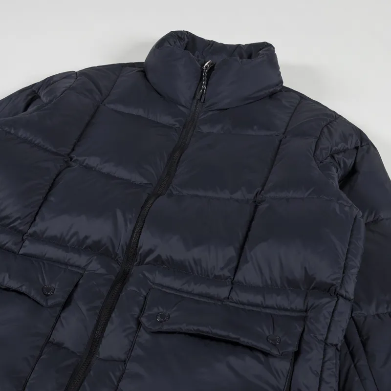 Taion Mountain Packable Volume Down Jacket Black-3