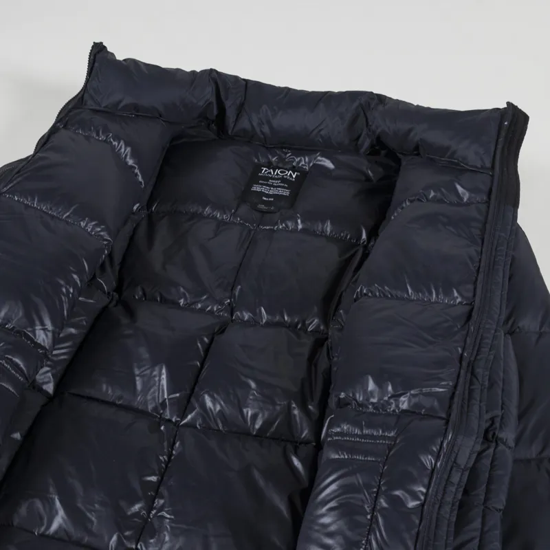 Taion Mountain Packable Volume Down Jacket Black-4