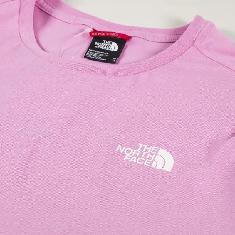 The North Face Matterhorn Face T Shirt Orchid Pink-2