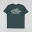 Working Class Heroes Mushroom T Shirt Glazed Green