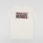 Working Class Heroes Mushroom Box logo T Shirt Natural