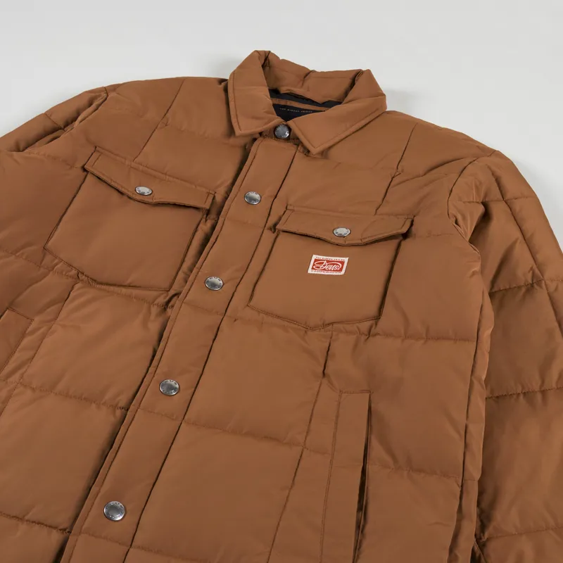 まさ　Deus MENS OVERSHIRT Deus Ex Machina Mens Walker Long Sleeve Over Shirt Clover Green