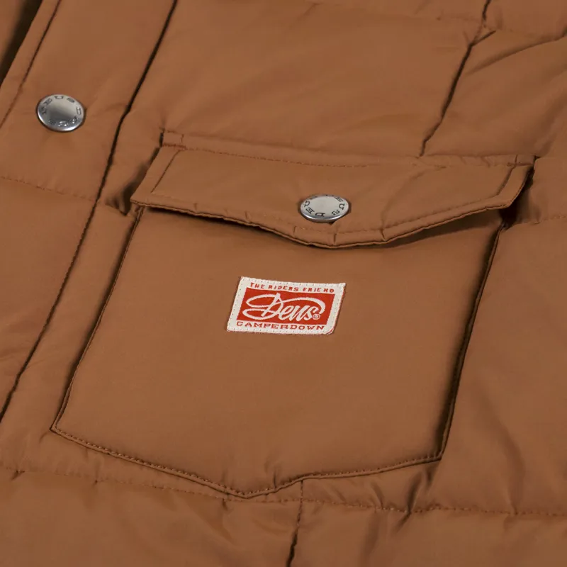 Deus Ex Machina Maxwell Padded Overshirt Tan-9