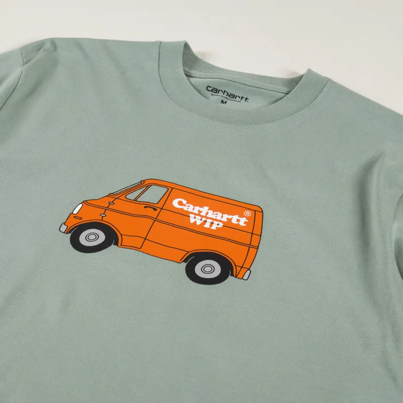 Carhartt WIP Mystery Machine T Shirt Glassy Teal-1