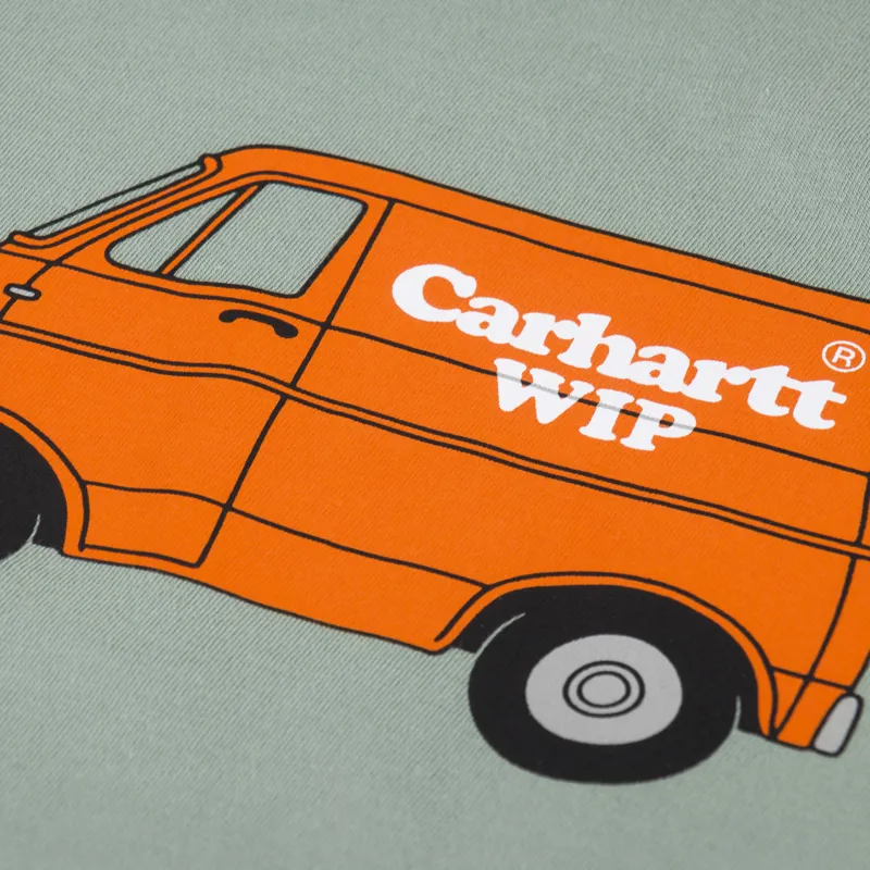 Carhartt WIP Mystery Machine T Shirt Glassy Teal-2