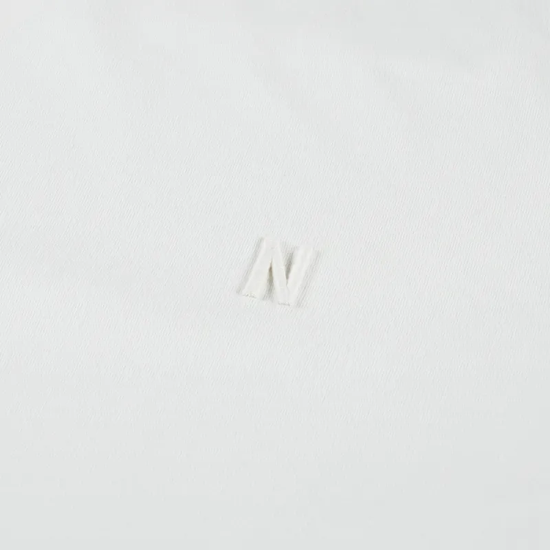 Norse Projects Johannes N Logo T Shirt Lucid White-3
