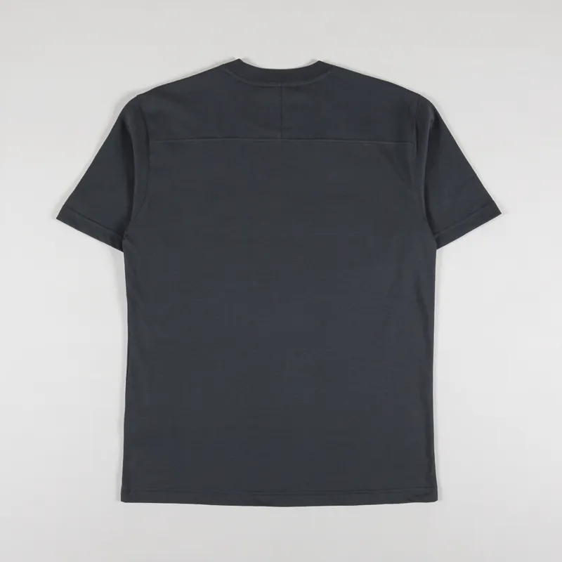 Norse Projects Johannes N Logo T Shirt Battleship Grey-1