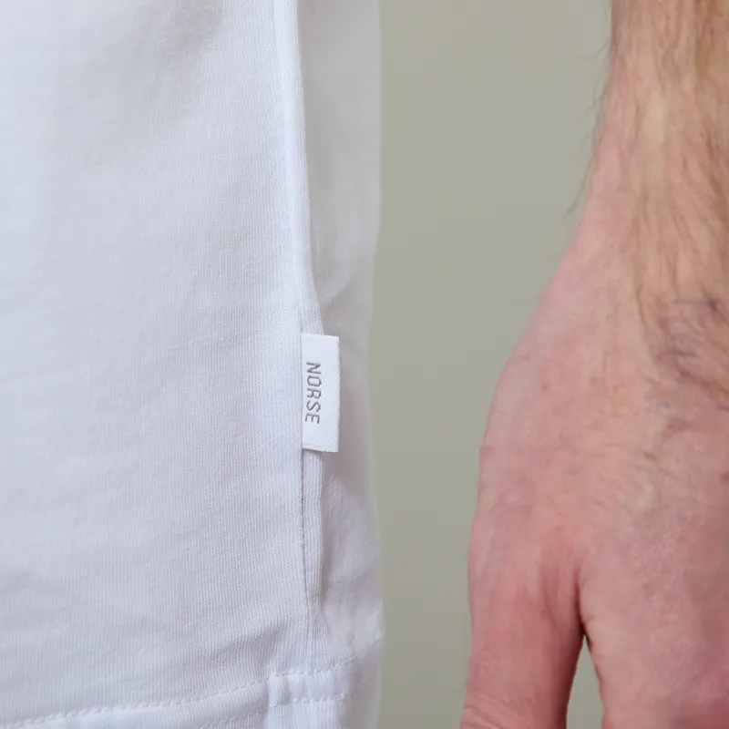Norse Projects Norse Standard T Shirt White-4