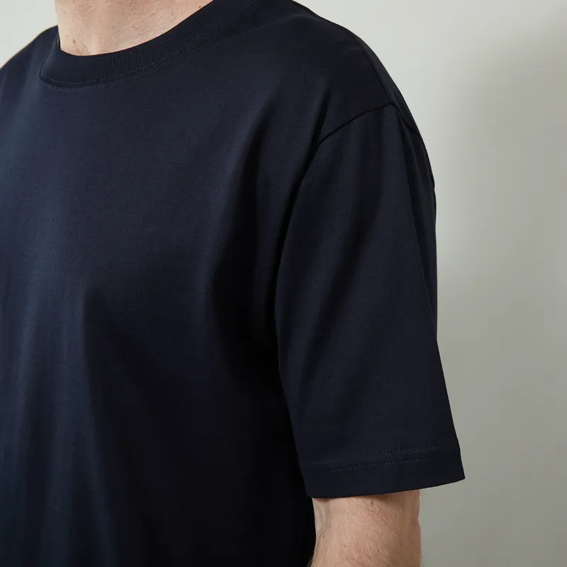 Norse Projects Norse Standard T Shirt Dark Navy-3