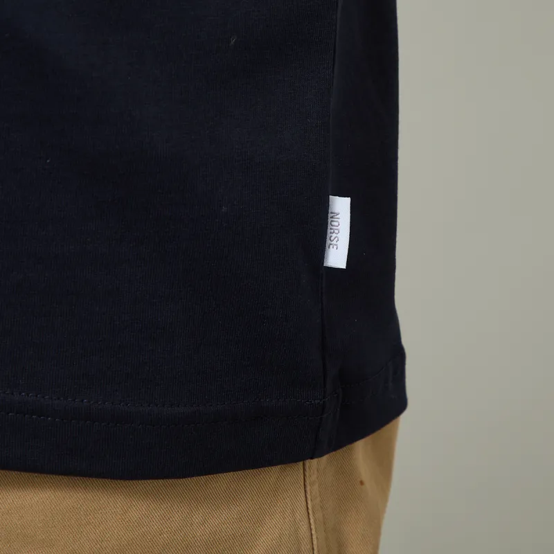 Norse Projects Norse Standard T Shirt Dark Navy-6