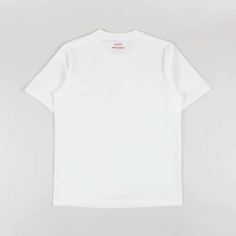 Norse Projects x Daniel Frost Map Master T Shirt White-1