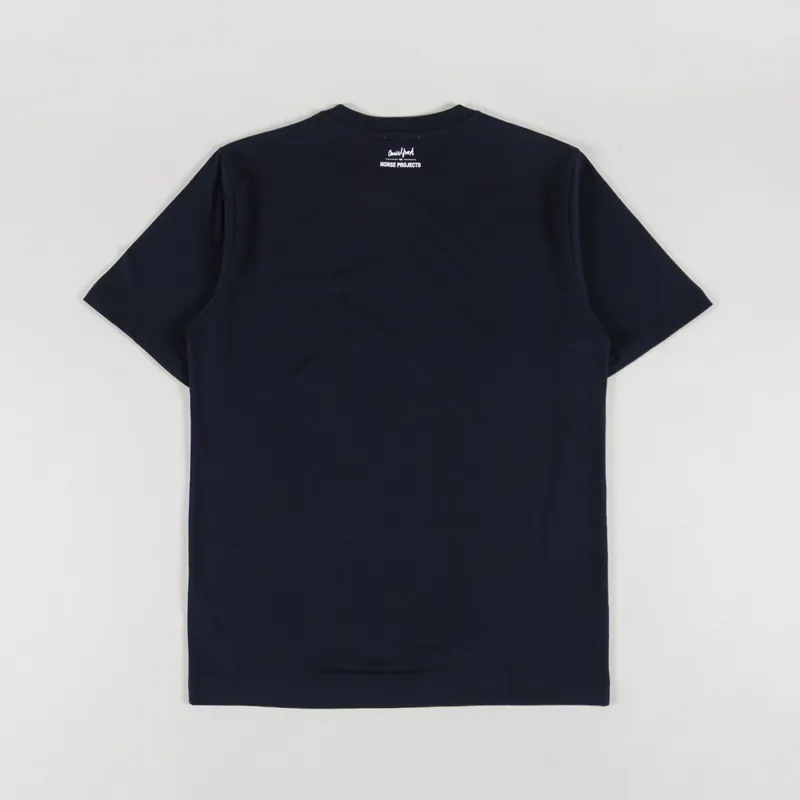 Norse Projects x Daniel Frost Map Master T Shirt Dark Navy-1