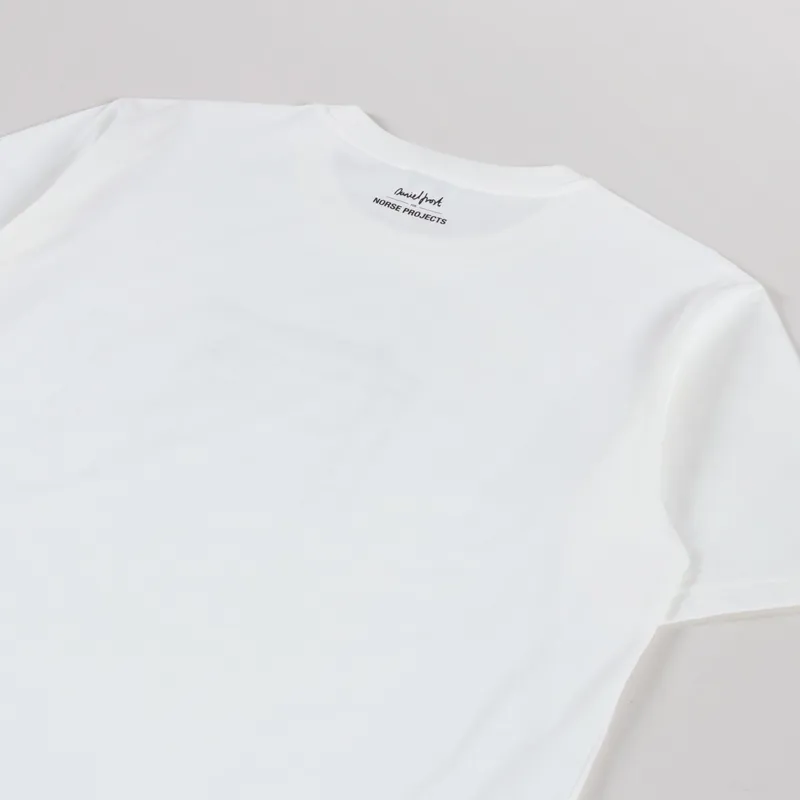 Norse Projects x Daniel Frost Benchmark T Shirt White-3