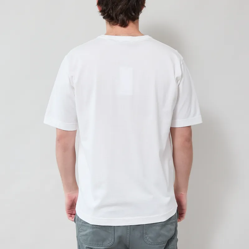 Norse Projects Elmelunde Soft Compact Cotton T Shirt White-2