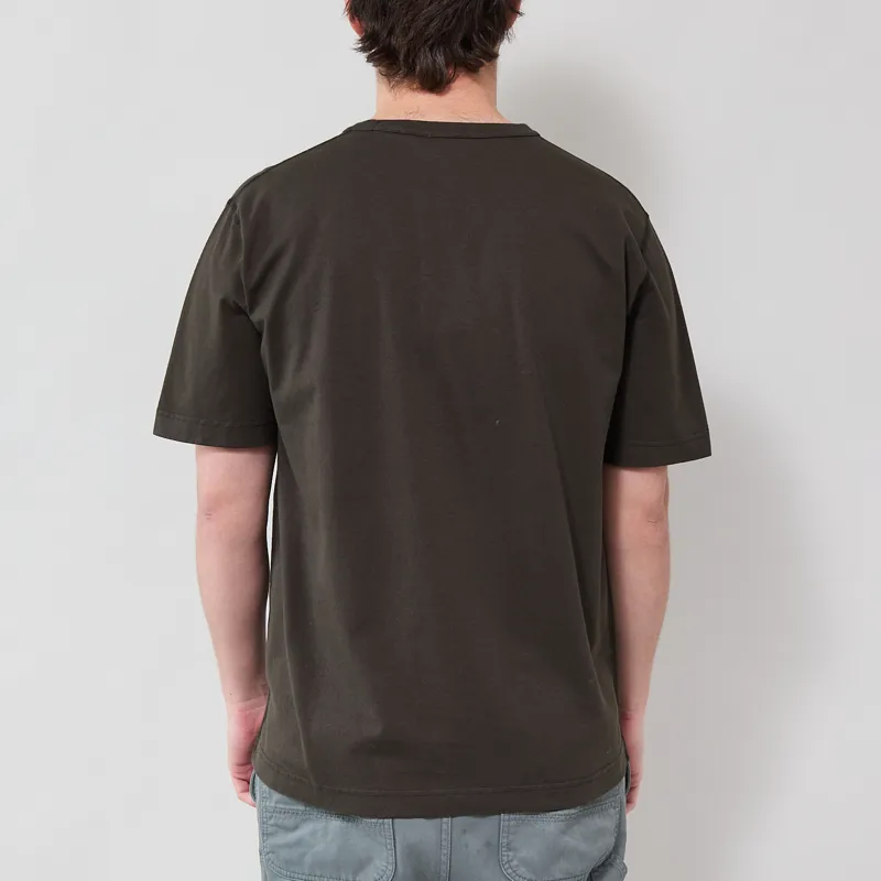 Norse Projects Elmelunde Soft Compact Cotton T Shirt Beech Green-2