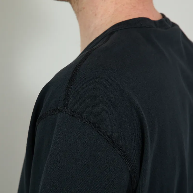 Norse Projects Elmelunde Soft Compact Cotton T Shirt Black-2