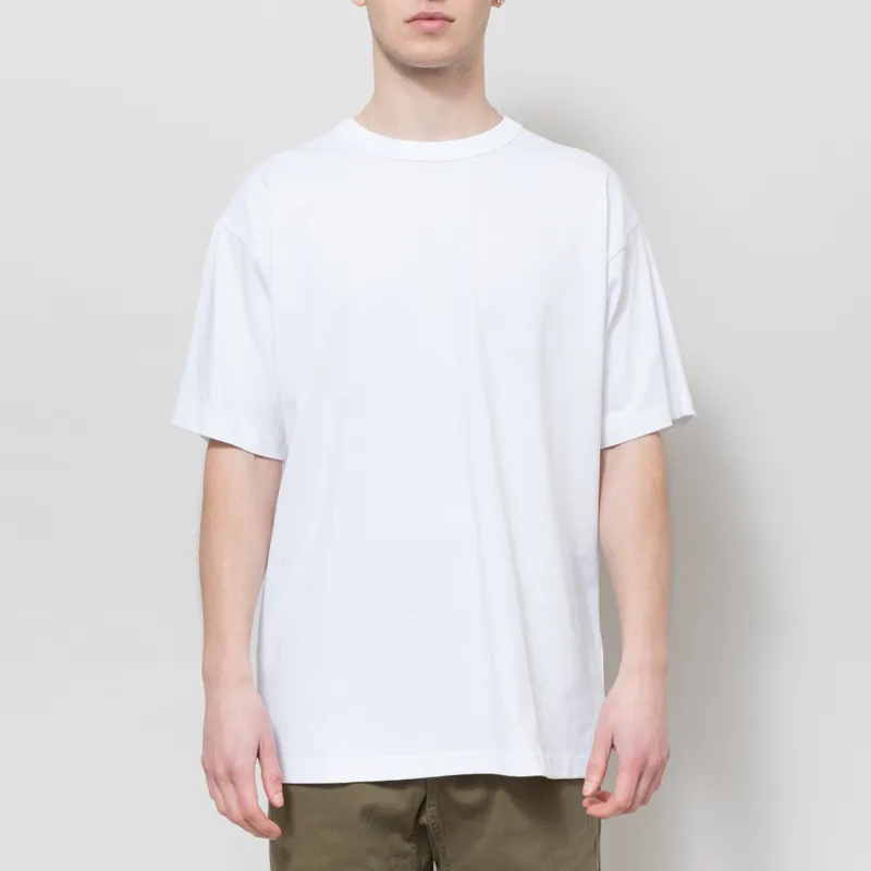 Norse Projects Organic Arch Print T Shirt White-2