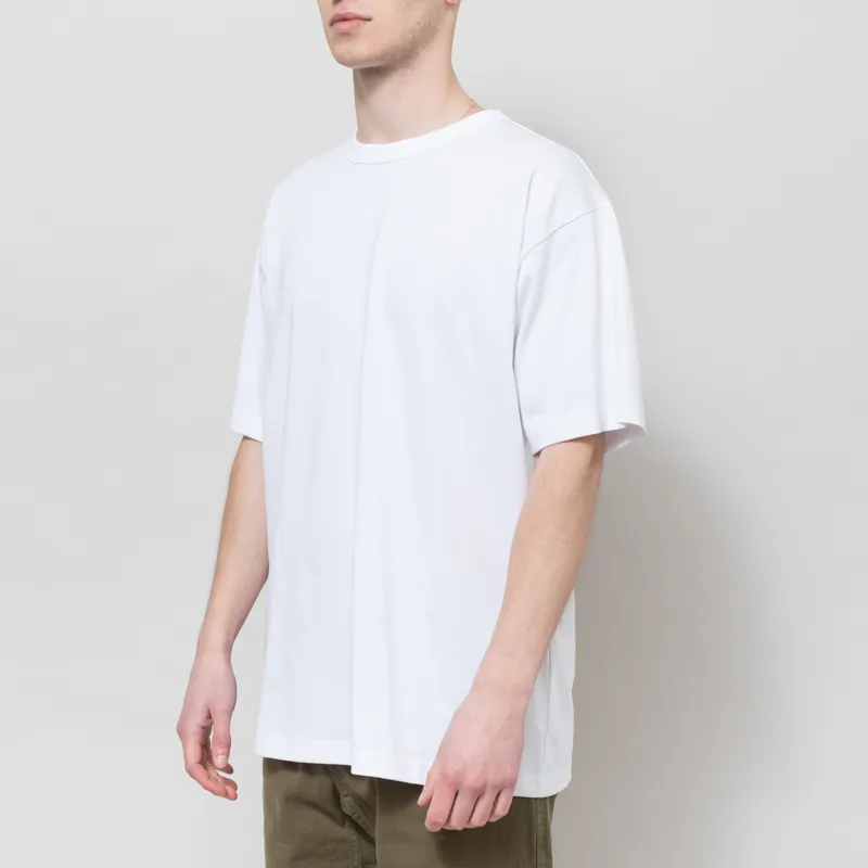 Norse Projects Organic Arch Print T Shirt White-1