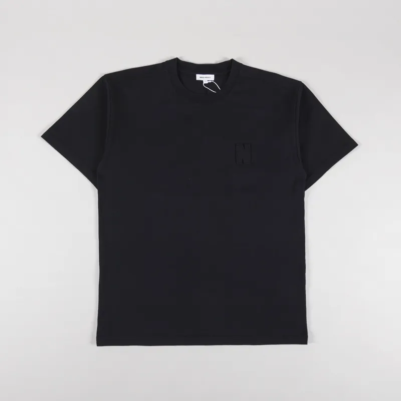 Norse Projects Simon Loose N Logo T Shirt Black
