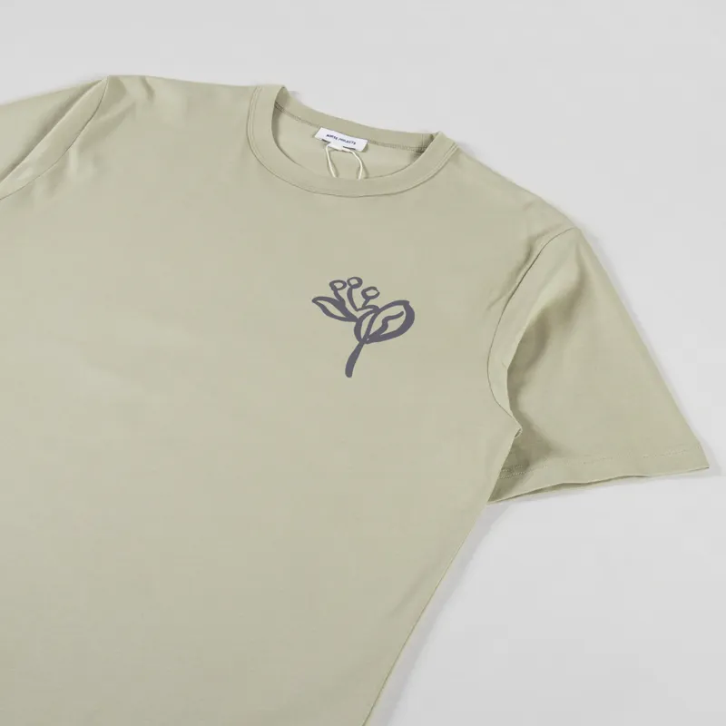 Norse Projects Holger Organic Poppy T Shirt Elm-2
